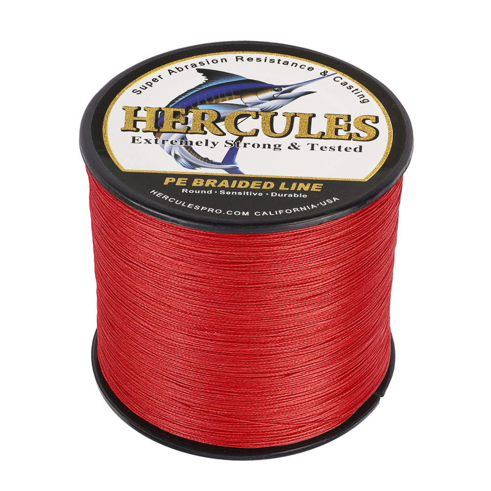 HERCULES 1500M Strong 8 Strands 15 Colours 10-300LB Braid Fishing Line 1640 yard - Picture 17 of 26