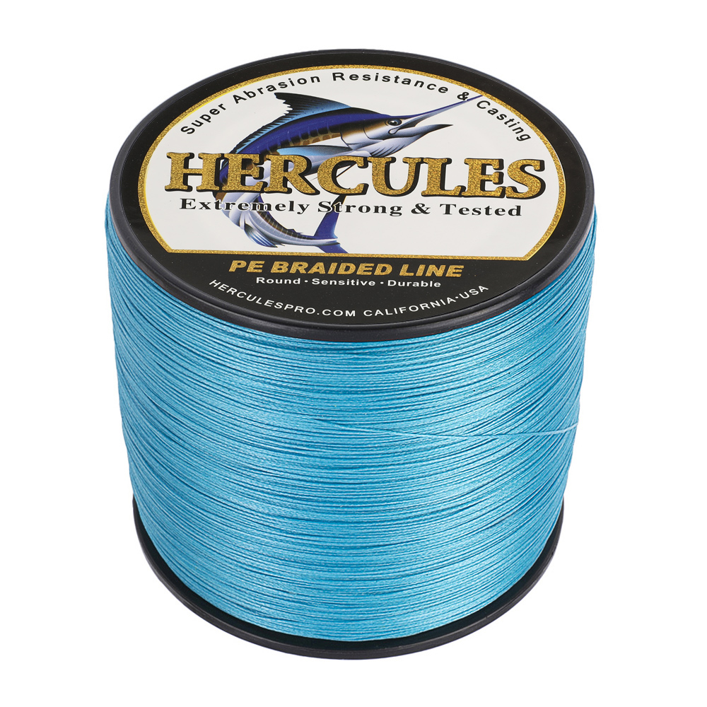 HERCULES 1500M Strong 8 Strands 15 Colours 10-300LB Braid Fishing Line 1640 yard - Picture 13 of 26