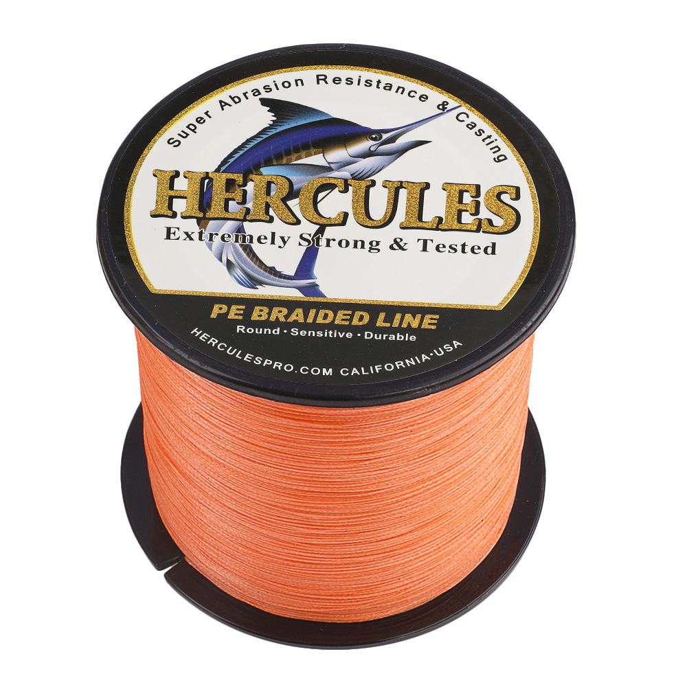 HERCULES 1500M Strong 8 Strands 15 Colours 10-300LB Braid Fishing Line 1640 yard - Picture 16 of 26