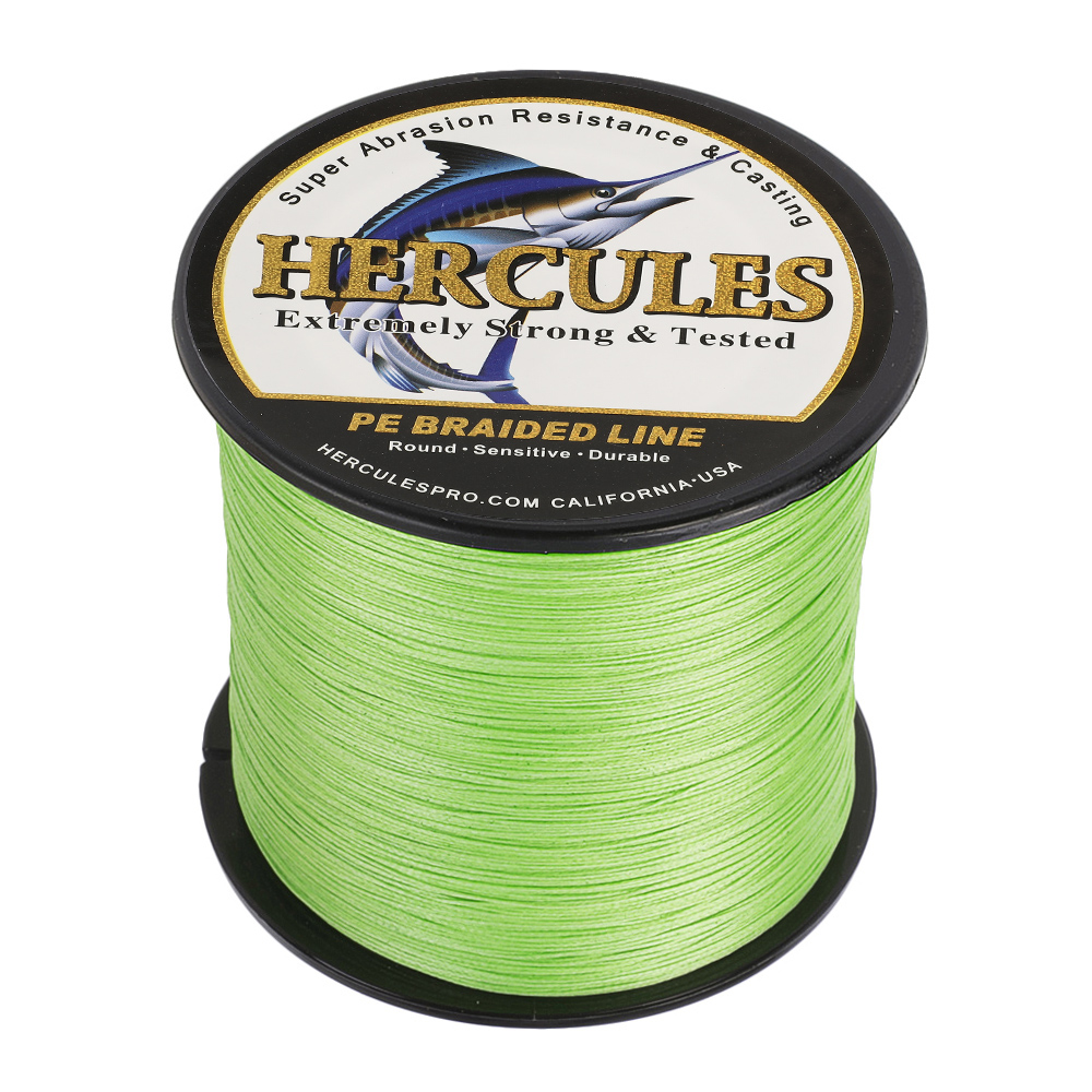 HERCULES 1500M Strong 8 Strands 15 Colours 10-300LB Braid Fishing Line 1640 yard - Picture 23 of 26