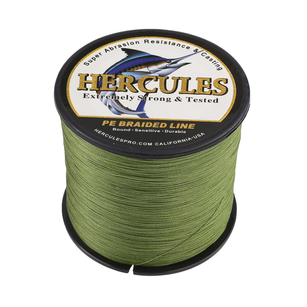 HERCULES 1500M Strong 8 Strands 15 Colours 10-300LB Braid Fishing Line 1640 yard - Picture 22 of 26