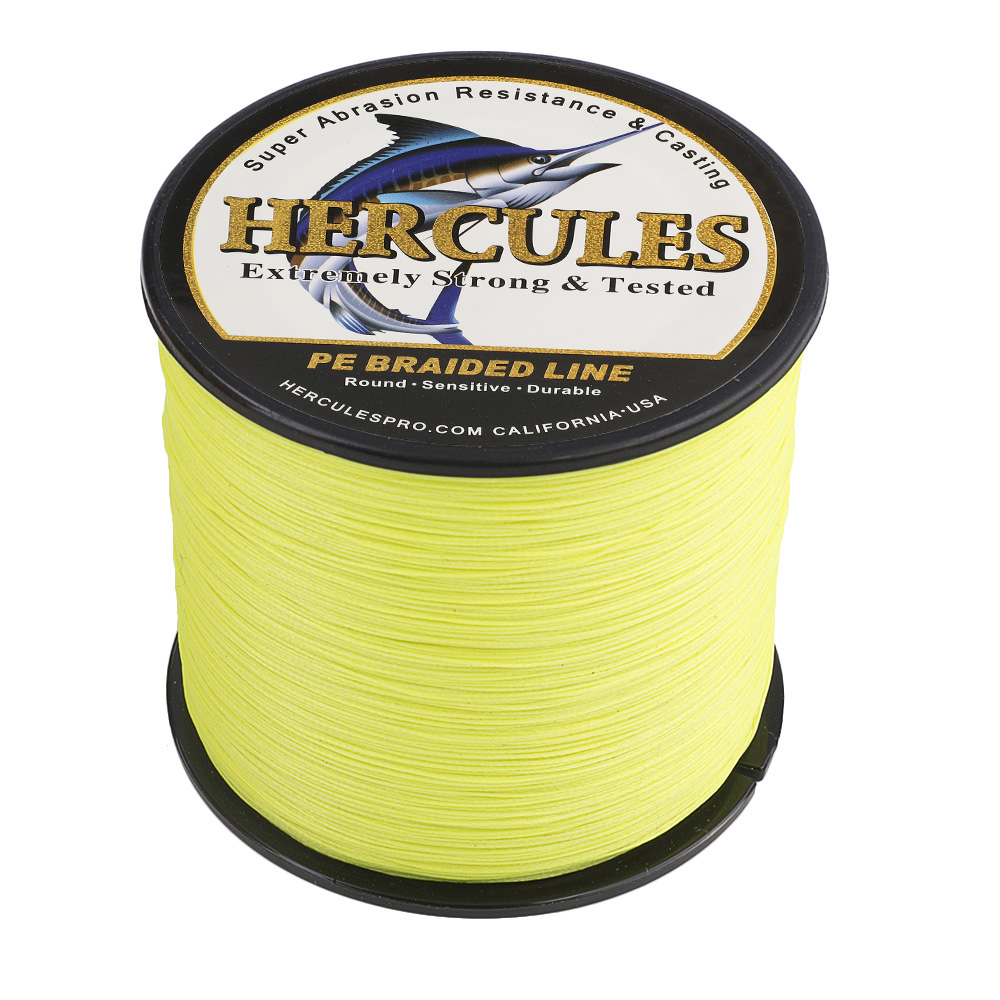 HERCULES 1500M Strong 8 Strands 15 Colours 10-300LB Braid Fishing Line 1640 yard - Picture 24 of 26