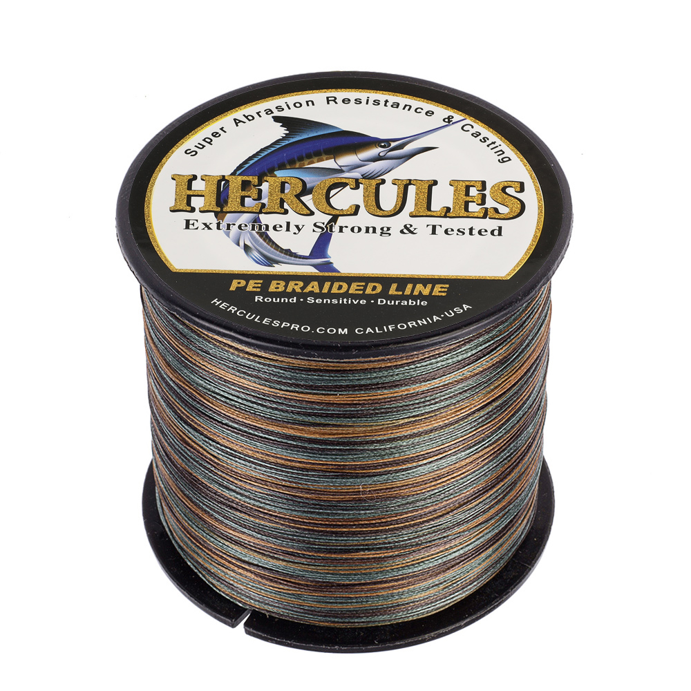 HERCULES 1500M Strong 8 Strands 15 Colours 10-300LB Braid Fishing Line 1640 yard - Picture 26 of 26