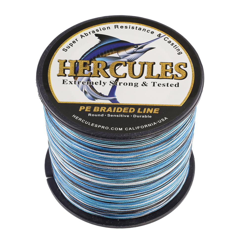 HERCULES 1500M Strong 8 Strands 15 Colours 10-300LB Braid Fishing Line 1640 yard - Picture 25 of 26