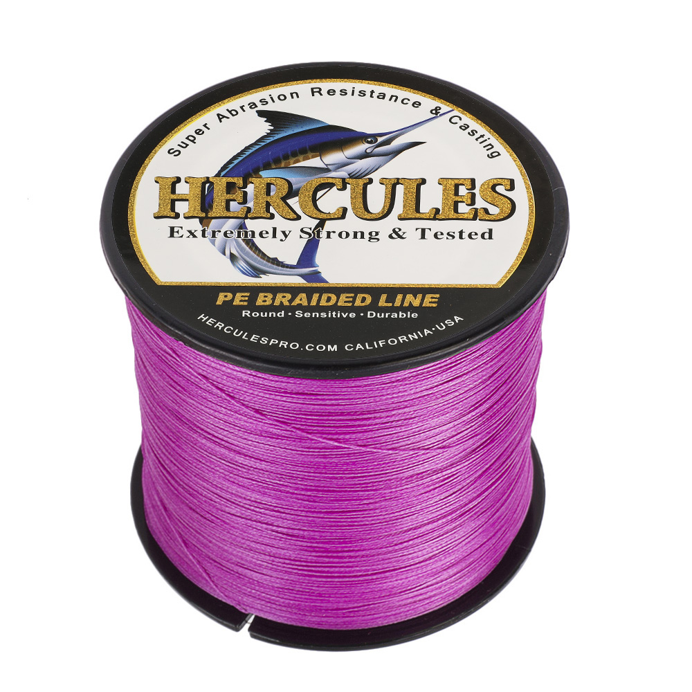 HERCULES 1500M Strong 8 Strands 15 Colours 10-300LB Braid Fishing Line 1640 yard - Picture 18 of 26