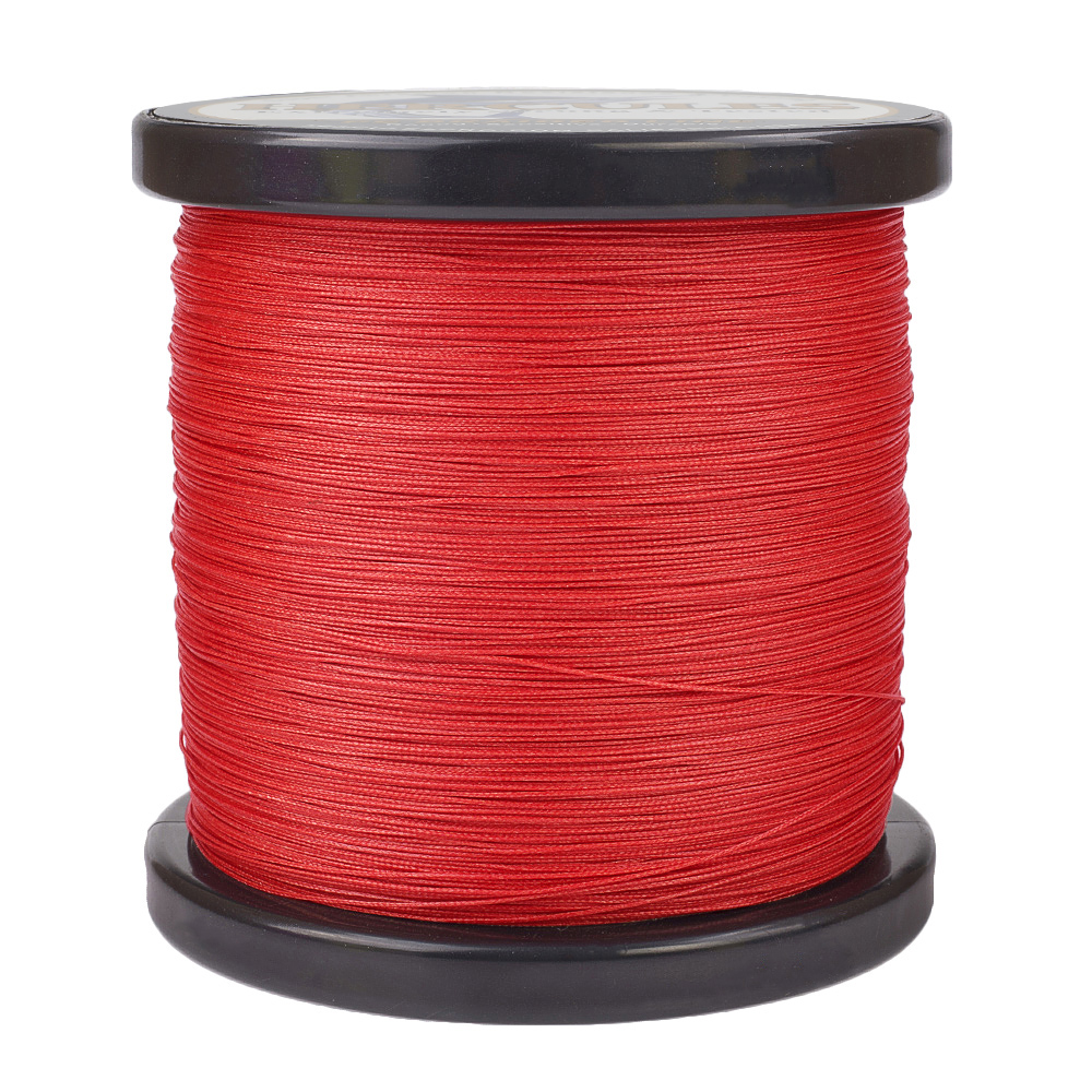HERCULES 1094 Yards 8 Strands Extreme Weave 10-300lb Red PE Braided Fishing Line - Picture 55 of 64