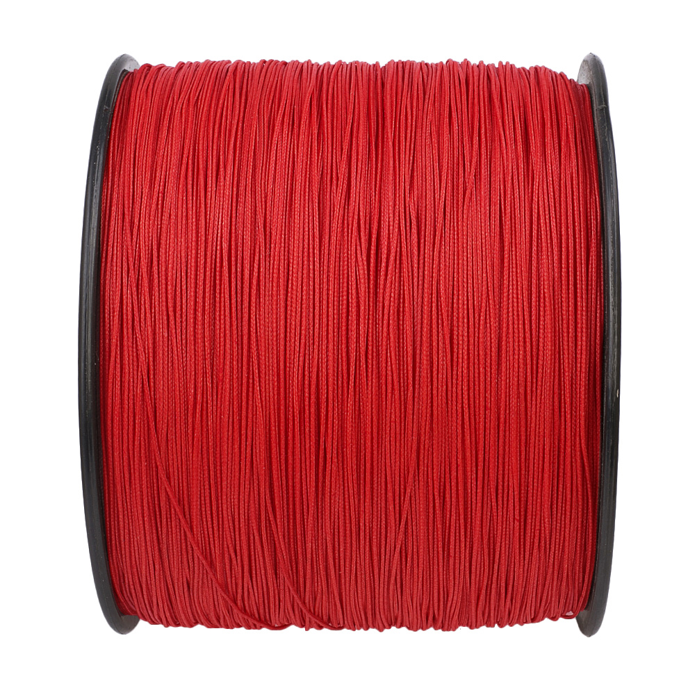 HERCULES 1094 Yards 8 Strands Extreme Weave 10-300lb Red PE Braided Fishing Line - Picture 30 of 64