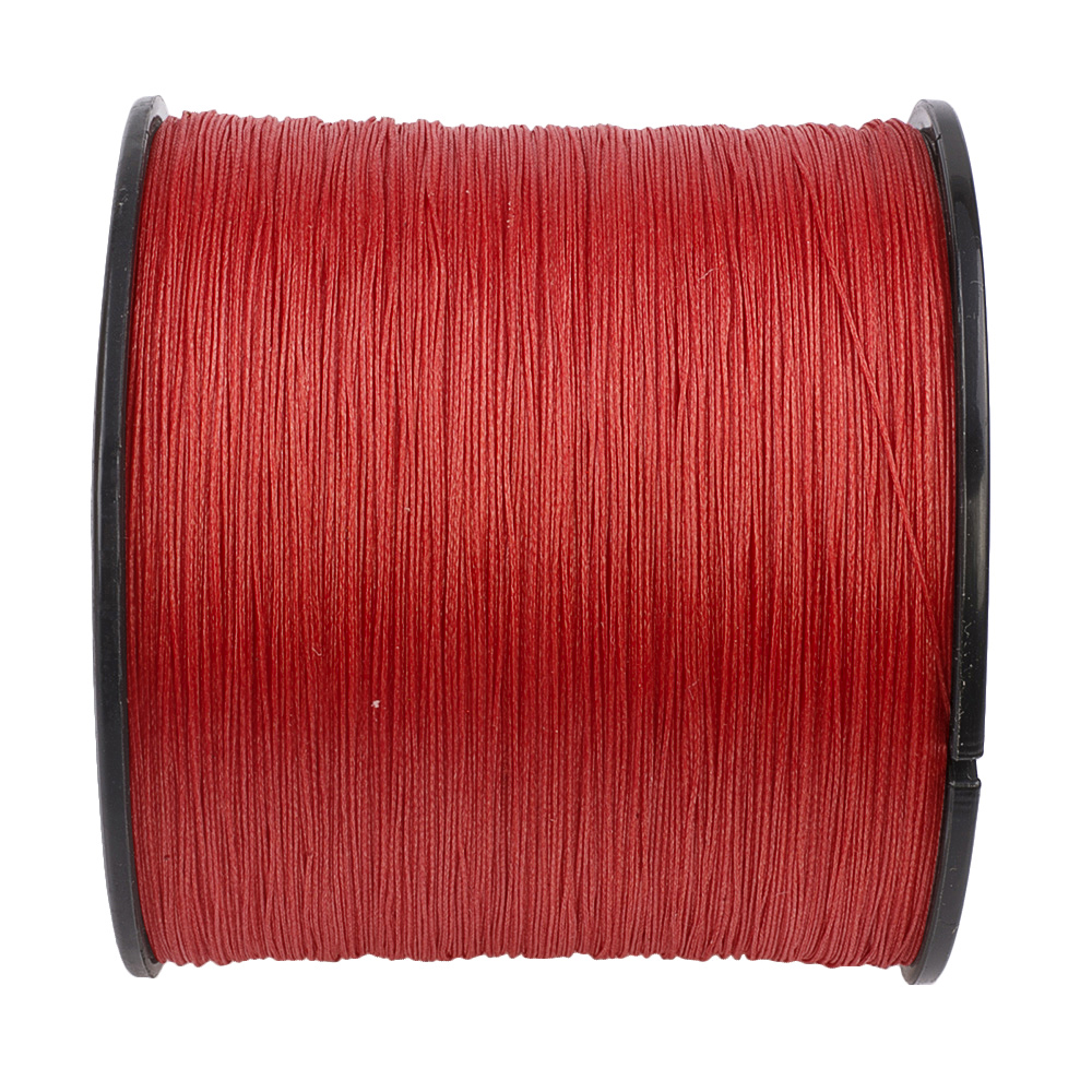 HERCULES 1094 Yards 8 Strands Extreme Weave 10-300lb Red PE Braided Fishing Line - Picture 25 of 64