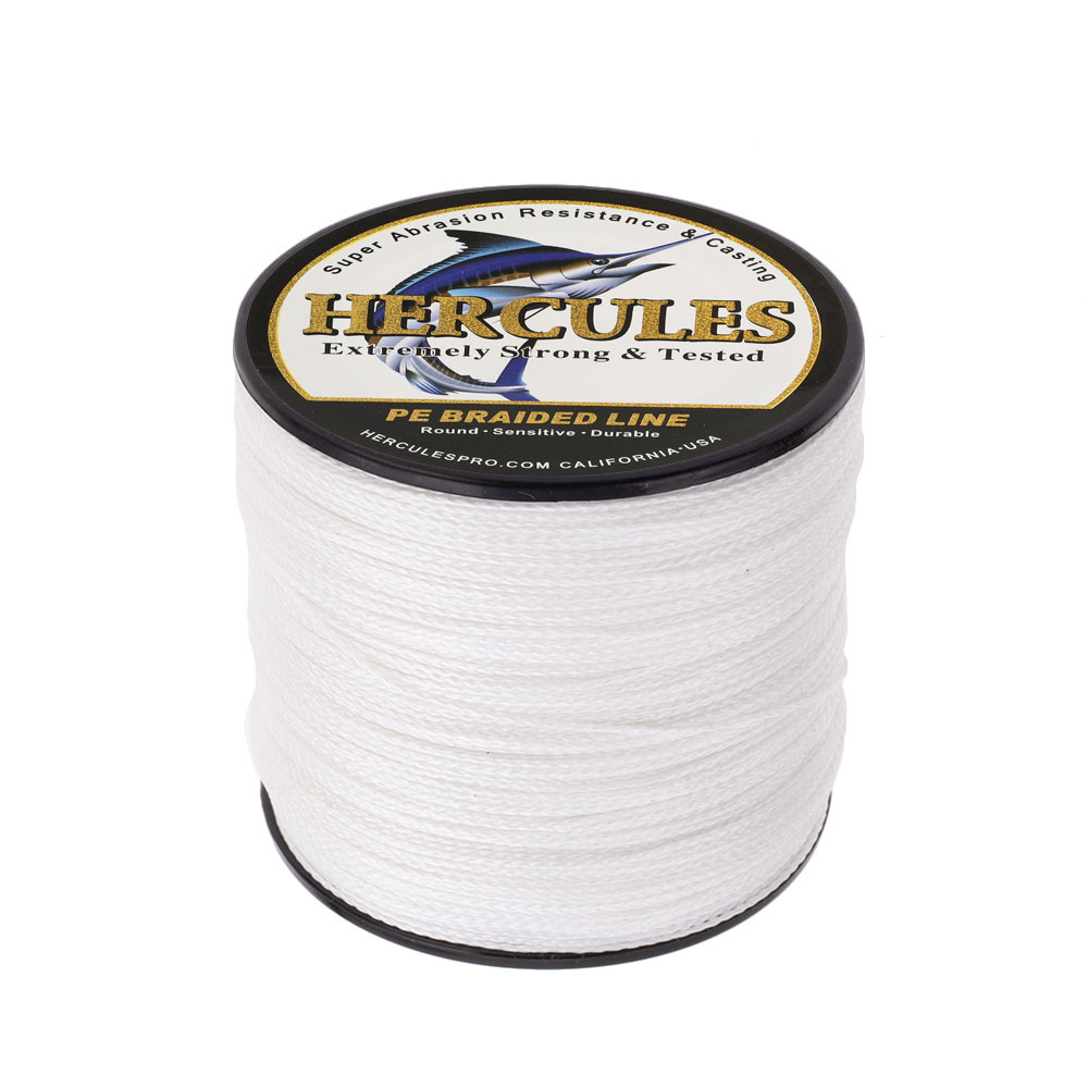 HERCULES 328 547 1094Yards Super 10-300LB 4 Strands PE Test Braided Fishing Line - Picture 17 of 19