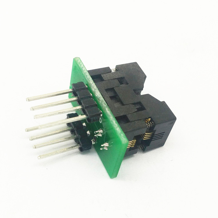 1Pcs Ssop8 Tssop8 Zu Dip8 Programmierer Adapter Buchse Tssop Zu Dip Konverter Test Chip Ic Für 0,65mm Pitch 13 1Pcs Ssop8 Tssop8 Zu Dip8 Programmierer Adapter Buchse Tssop Zu Dip Konverter Test Chip Ic Für 0,65mm Pitch 13