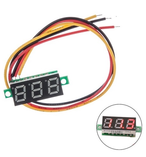 Mini USB Power Meter & Tester – Voltmeter, Ammeter, Battery Capacity Monitor