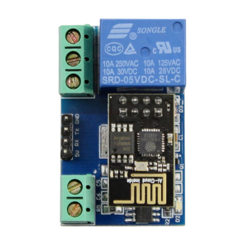 ESP8266 5V WiFi Relay Module - ESP-01S Board, APP Controlled For Smart Home Automation