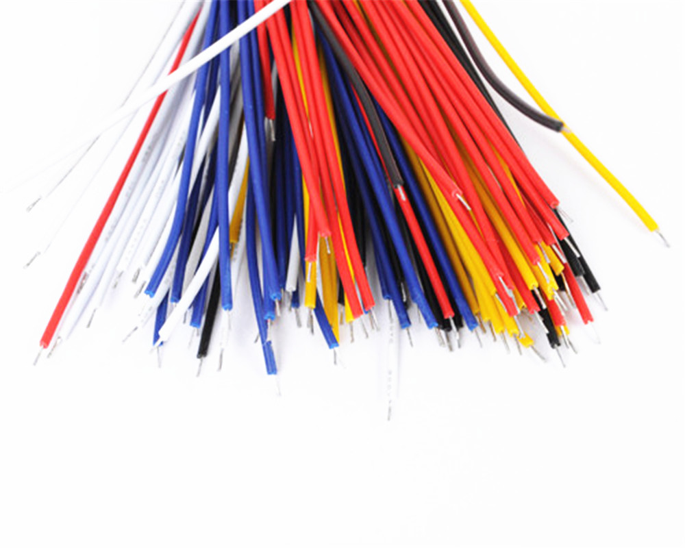 100pcs Breadboard Jumper Cable Wires Tinned 9.6cm | Shopee Malaysia