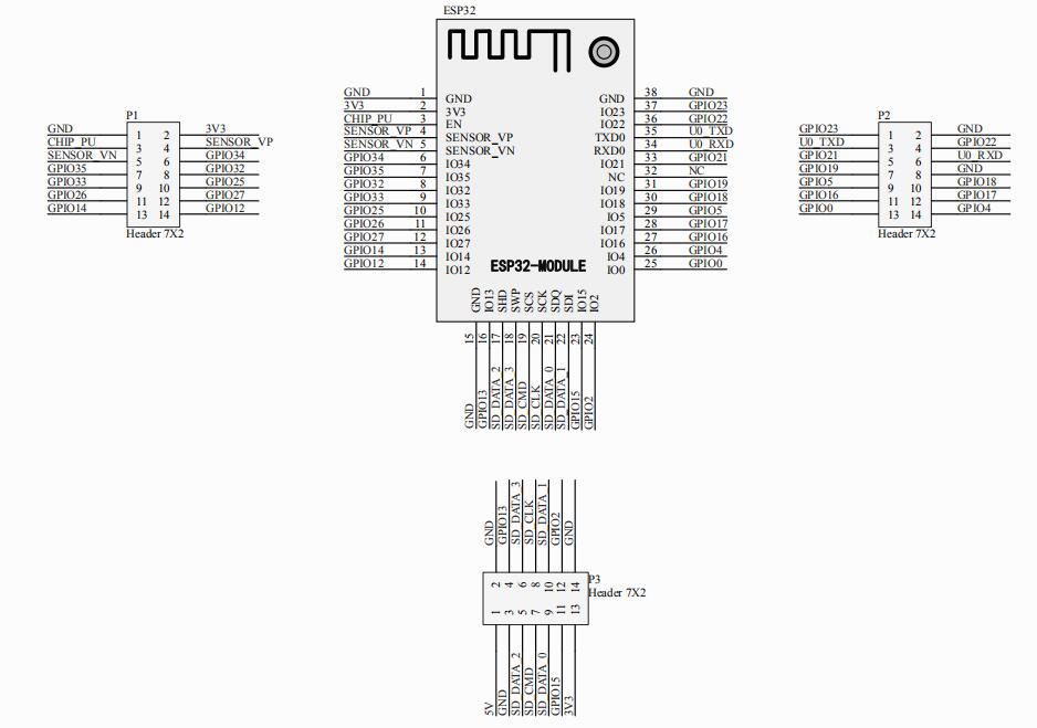 Esp32 nodemcu схема