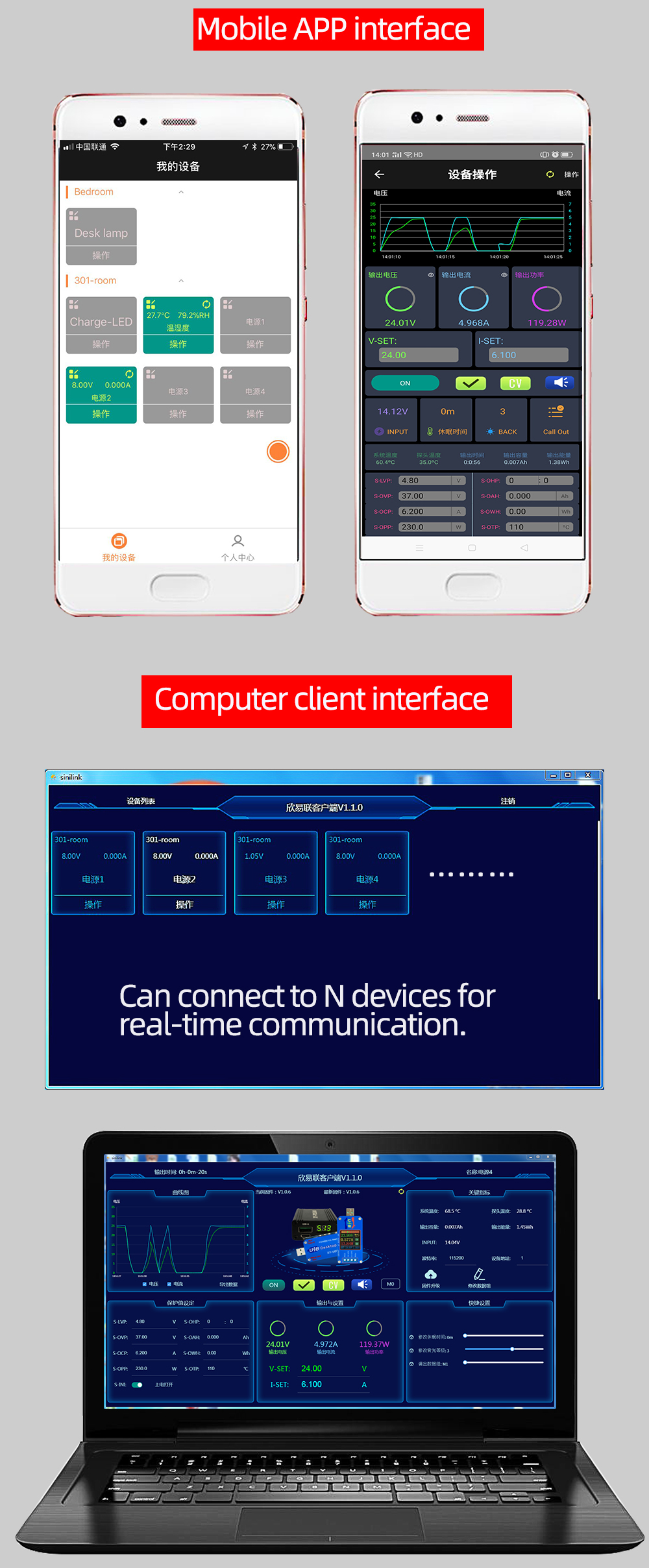 Buy E-INFINITY XYS3580 DC DC Buck Boost Converter CC CV 0.6