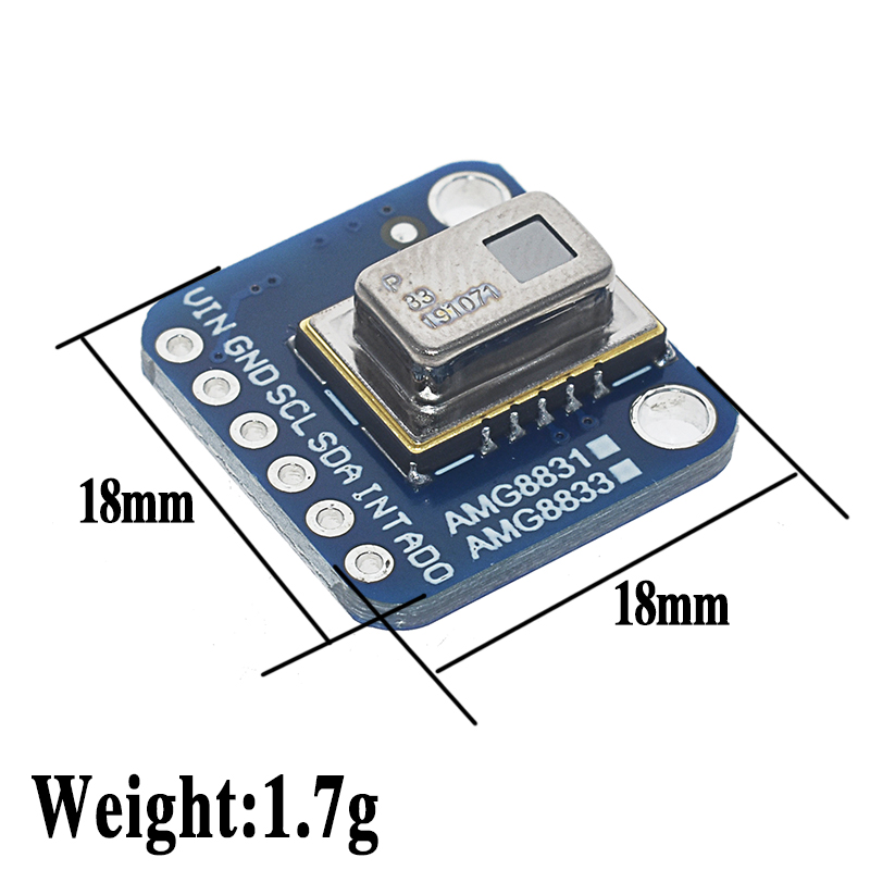 Camera Thermique AMG8833 IR 8x8 Thermal Sensor Array - Grid-EYE ...