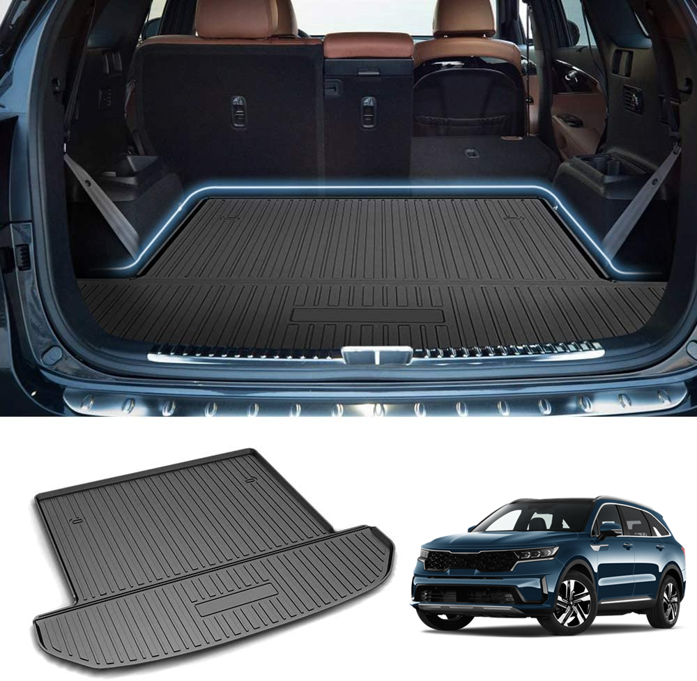 Heavy Duty Cargo Mat Boot Liner Luggage Tray Fit Kia Sorento 2020-2021 ...