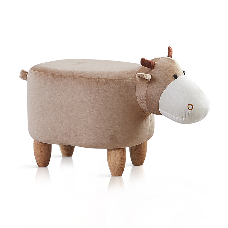 Animal Shape Ottomans Footstools Padded Cushion Rest Seat Footstool