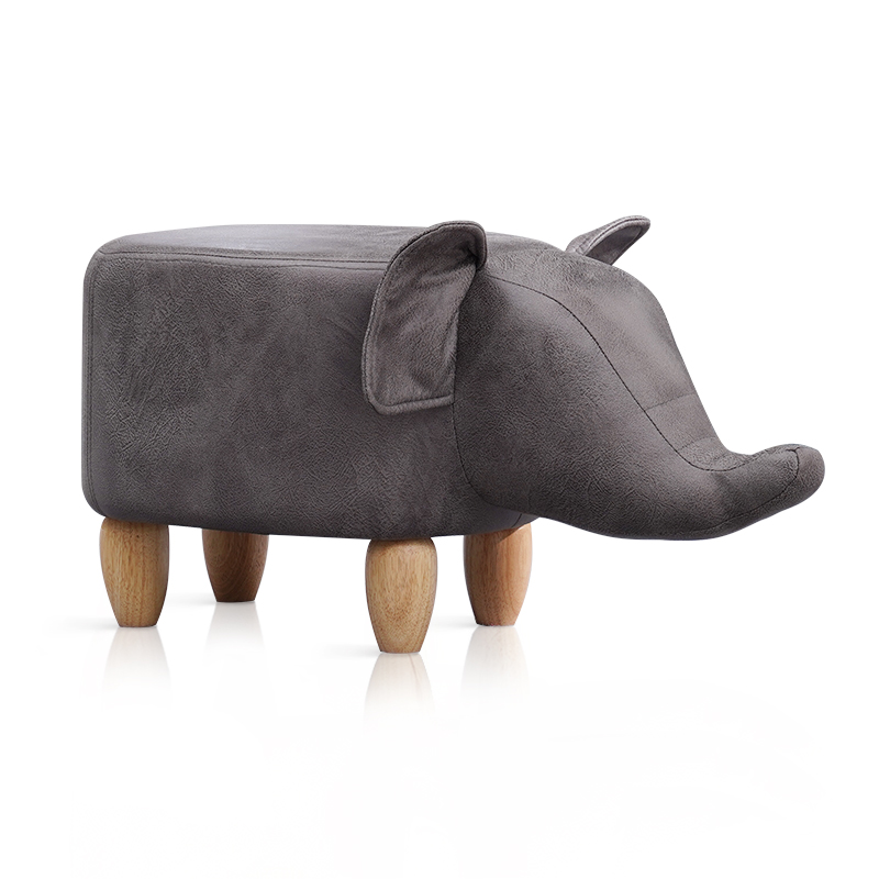 Animal Shape Ottomans Footstools Padded Cushion Rest Seat Footstool