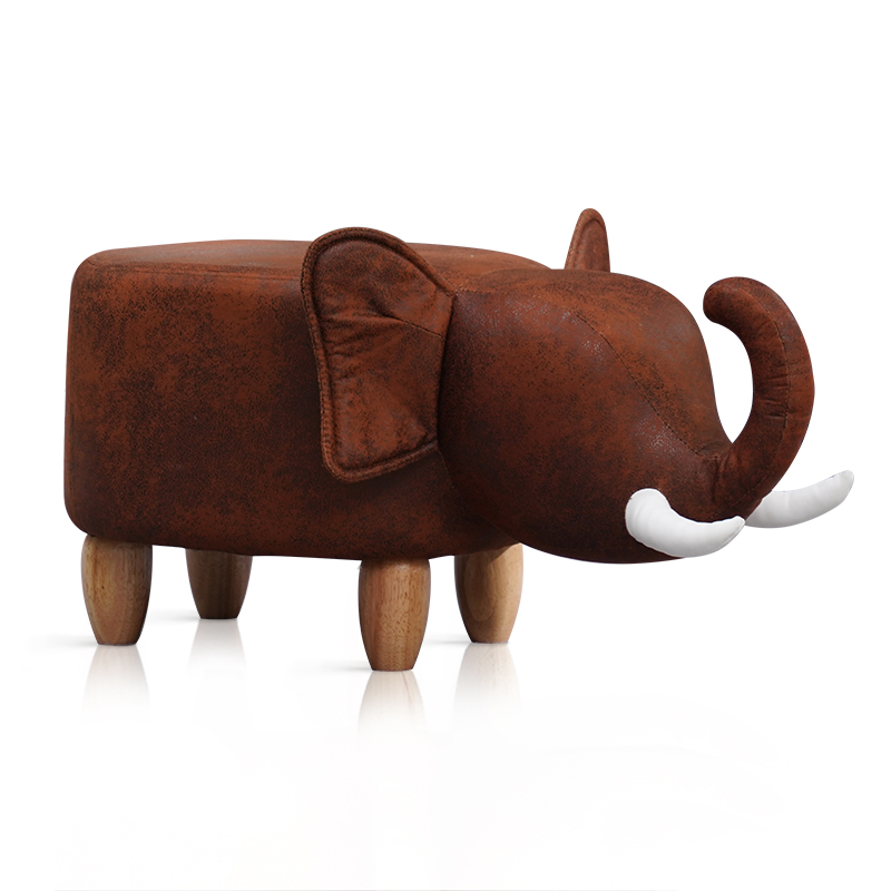 Animal Shape Ottomans Footstools Padded Cushion Rest Seat Footstool