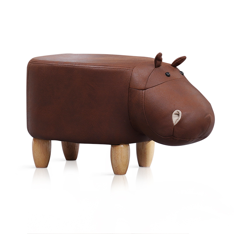 Animal Shape Ottomans Footstools Padded Cushion Rest Seat Footstool