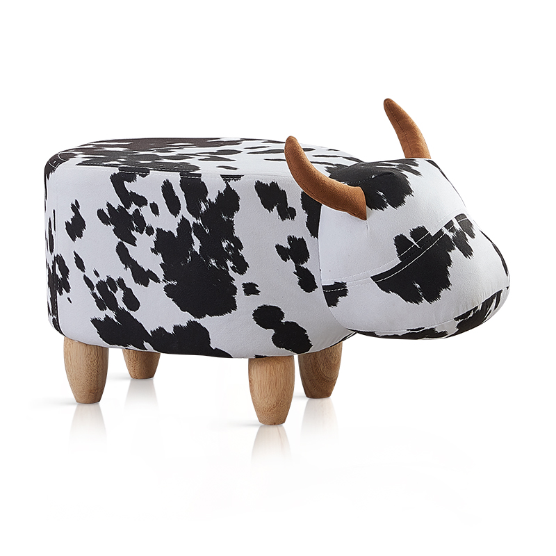 Animal Shape Ottomans Footstools Padded Cushion Rest Seat Footstool