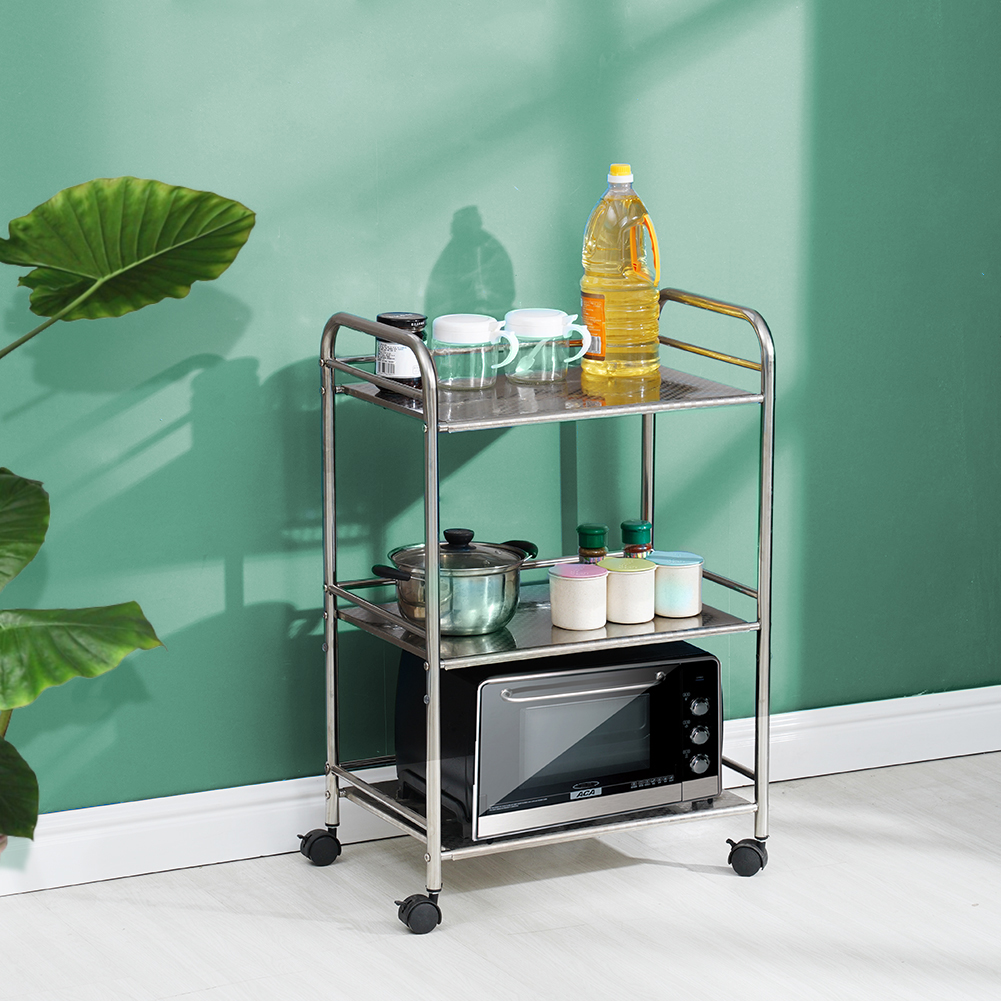 Küchenwagen Küchentrolley Servierwagen Rollwagen Beistellwagen Mit