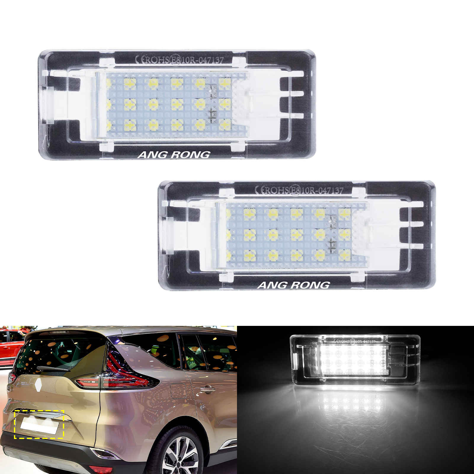 Led Kennzeichenbeleuchtung Für Renault Laguna Clio Espace