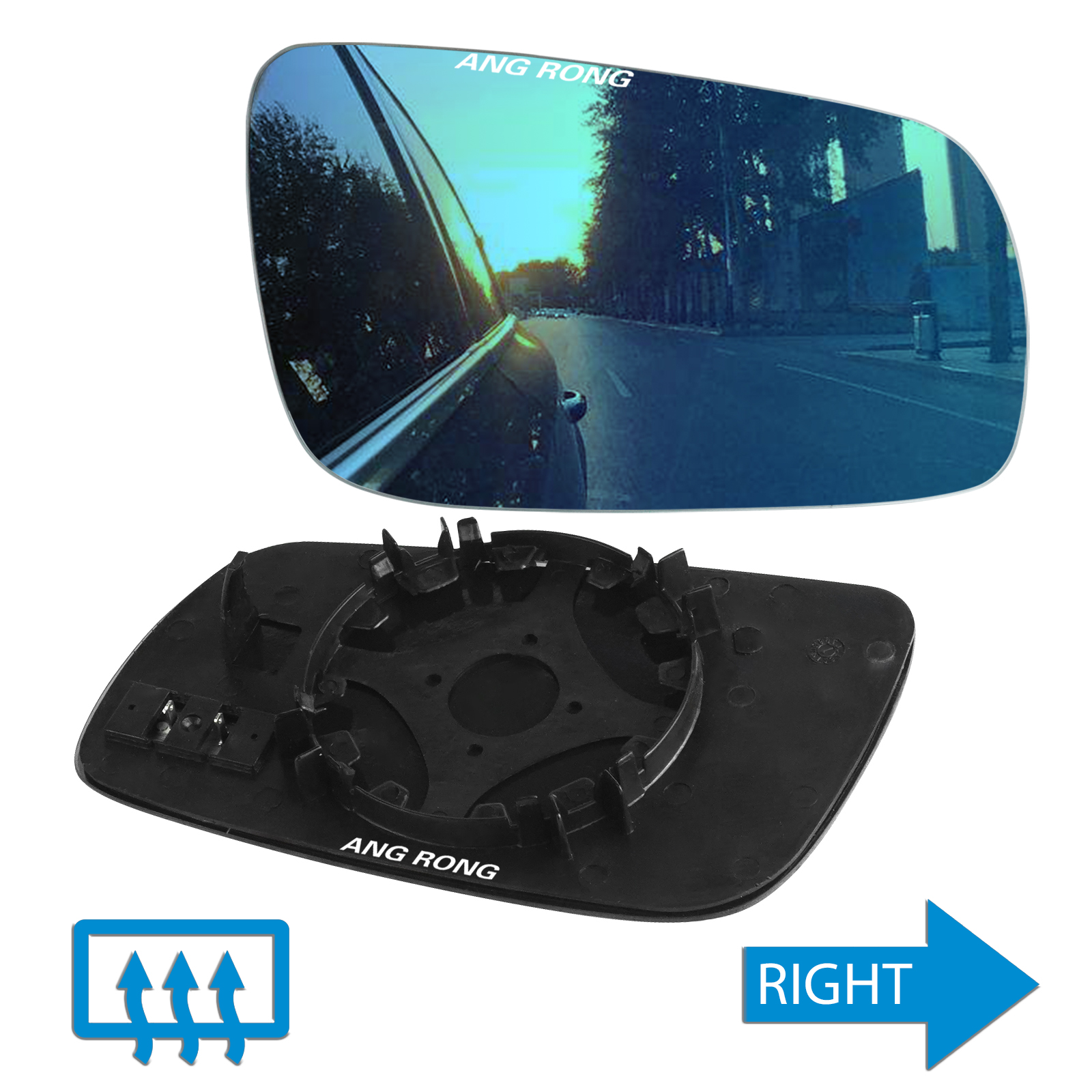 Beheizbarer Seitenspiegel Rechts Für Renault - Kompatibel Mit Clio, Megane, Scenic