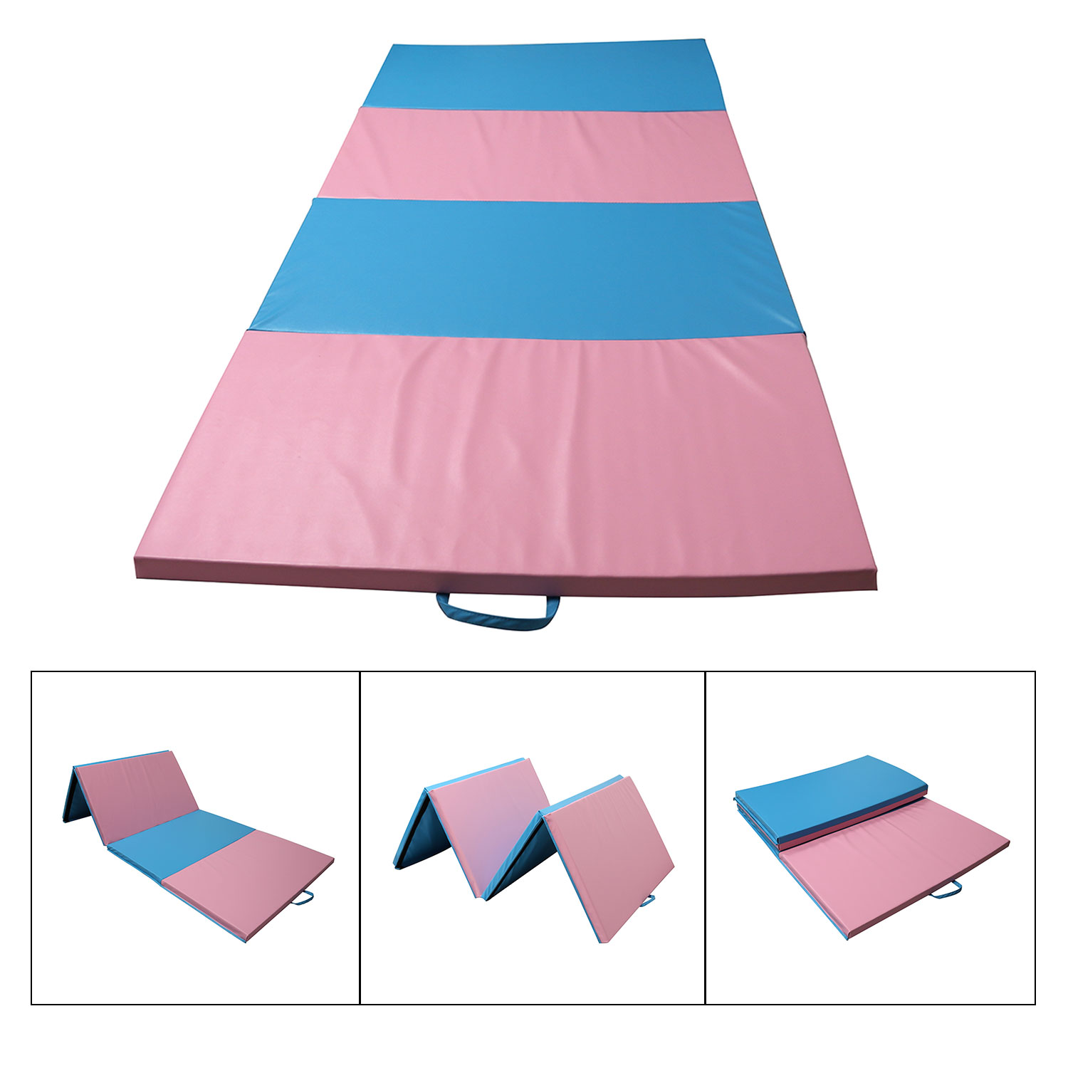 Junior Gymnastics Bar Folding Mat Horizontal Training Adjustable