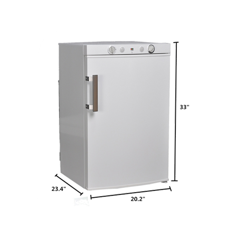 Smad 100 L 3 Way Gas Absorption Fridge Freezer LPG/12V Caravan Home