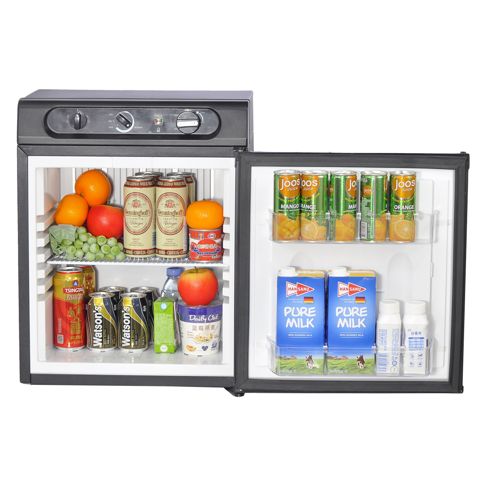 fridge and gas stove set