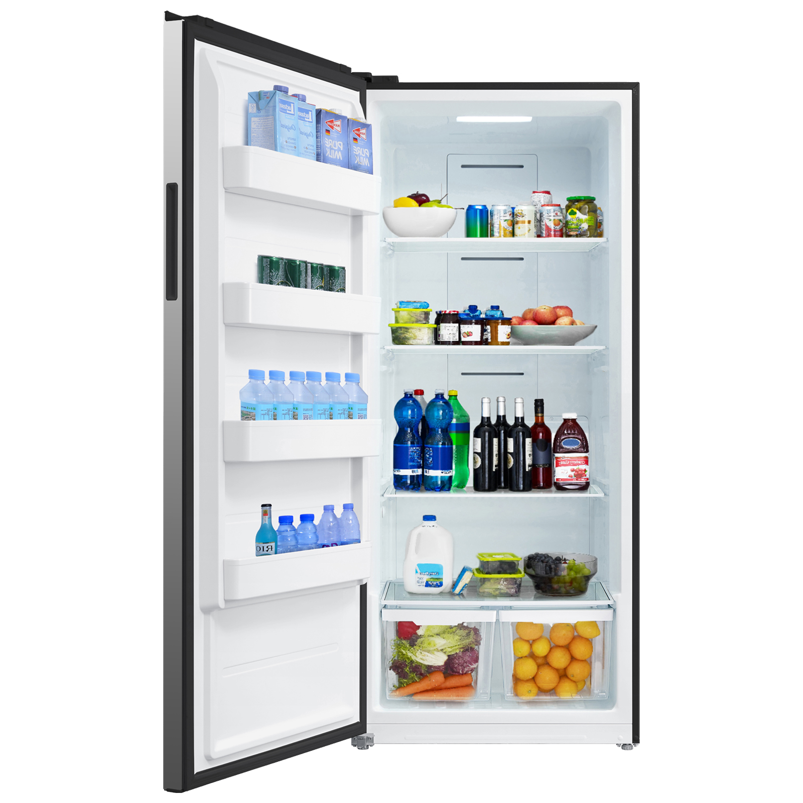 スーパーフラット 21 CU.FT Left Door Garage Freezer 33 Inch Upright Freezer in