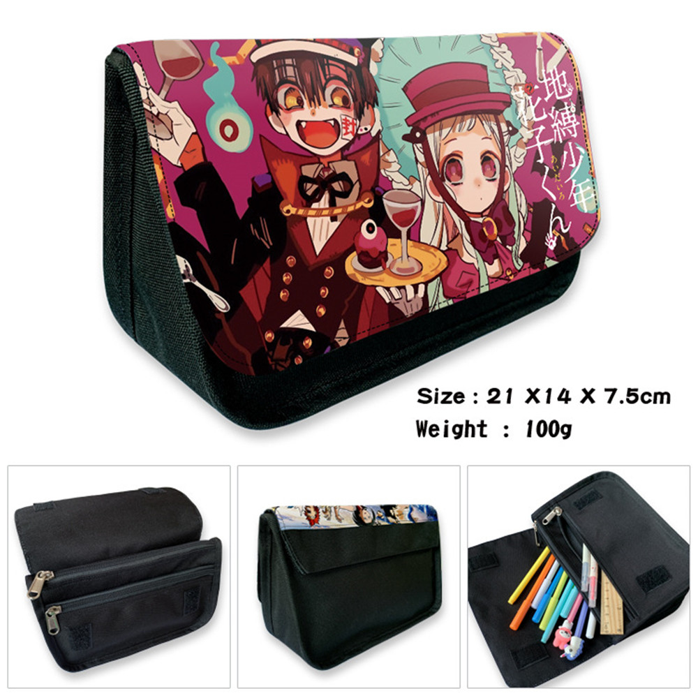 Anime Toilet Bound Hanako Kun Men Canva Pencil Bag Storage Makeup Bag Stationery Ebay