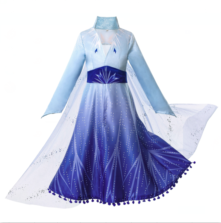 Frozen de niña Vestidos Elsa Princesa Fiesta de Disfraz eBay