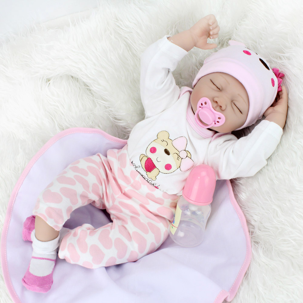 For 22/" Reborn Doll Dress Clothes Newborn Baby Girl Clothes Size 0-3 Months GIFT