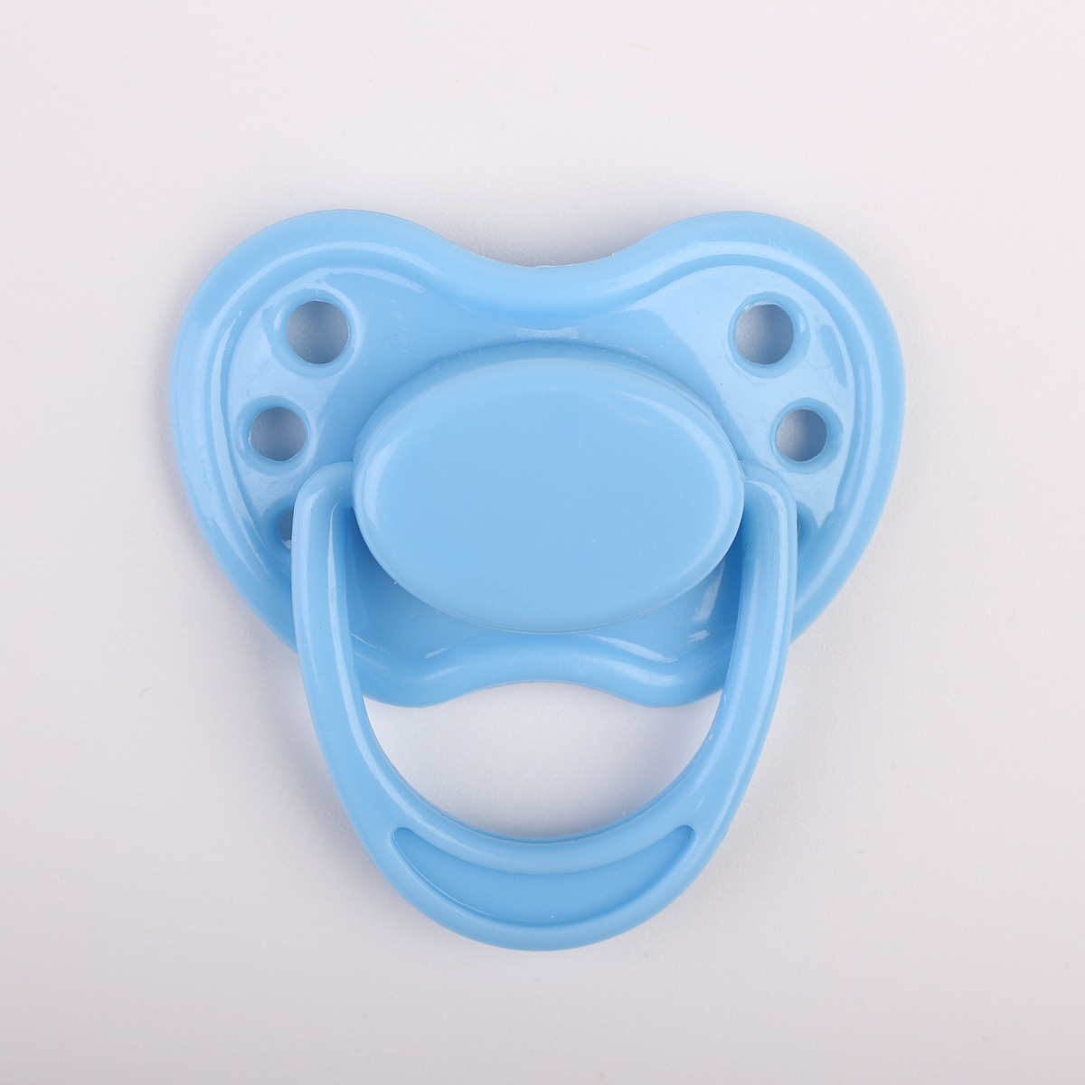 Blue Dummy Pacifier For Reborn Baby Dolls With Internal Magnetic