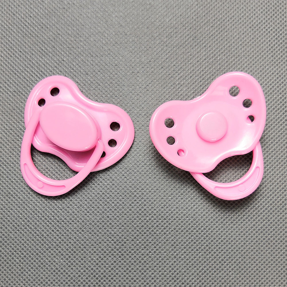 Pink Dummy Pacifier For Reborn Baby Internal Dolls