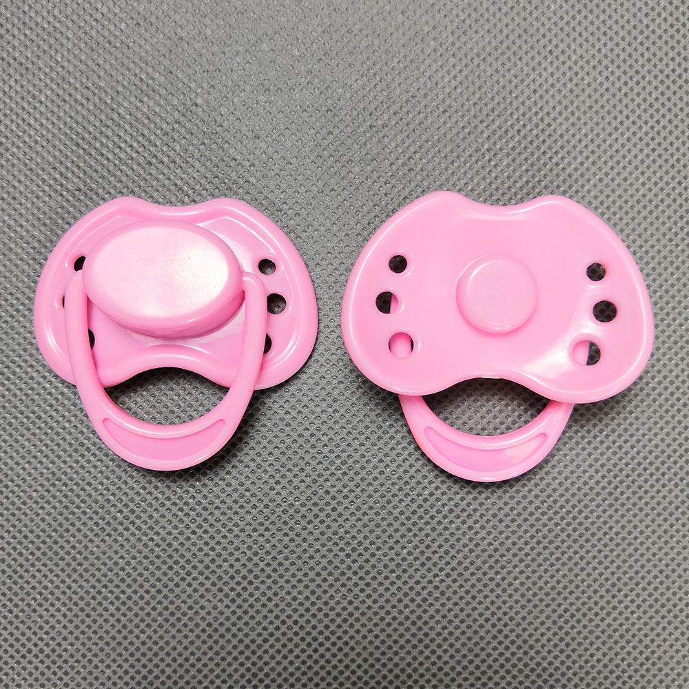 Pink Dummy Pacifier For Reborn Baby Internal Dolls