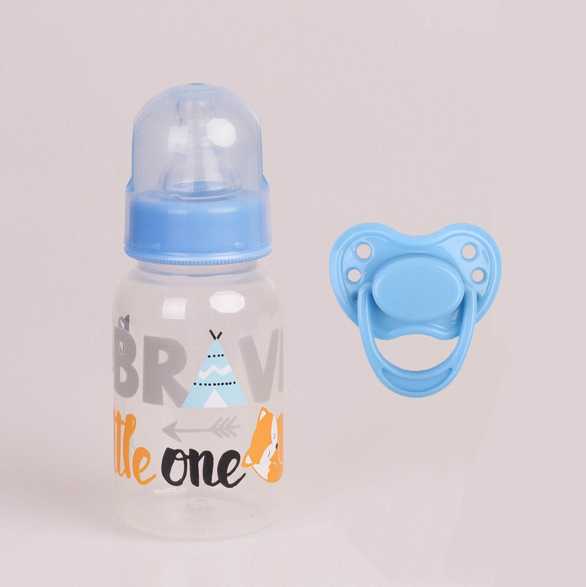 baby doll with bottle and pacifier