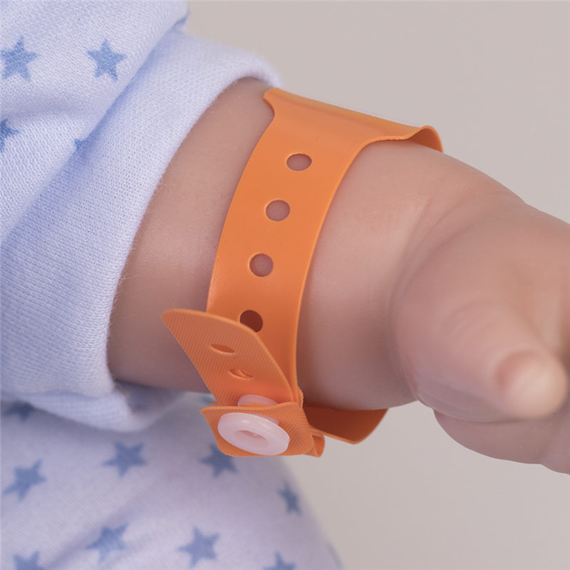 5pcs Reborn Baby Hospital ID Wristbands Bracelets For Reborn Doll