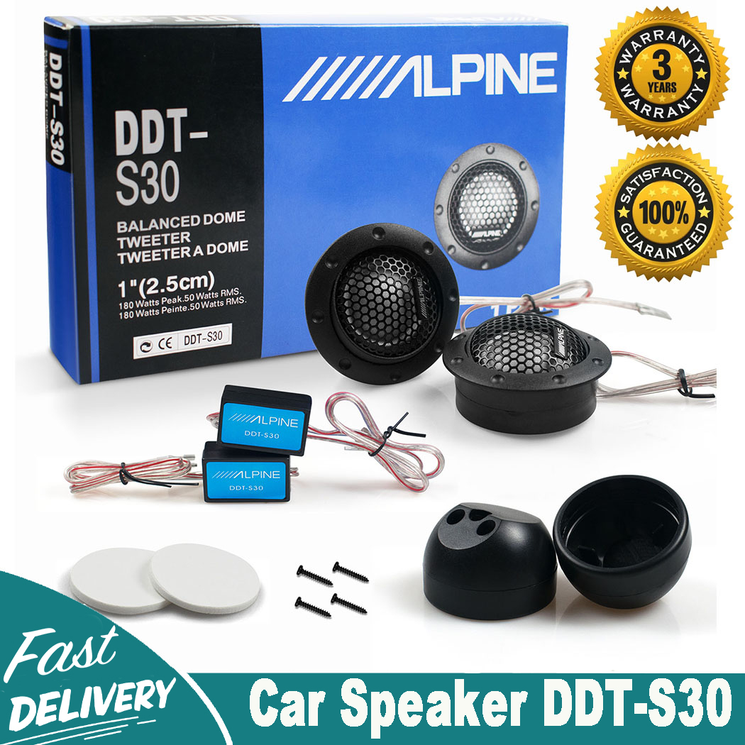 Pair Alpine DDT-S30 360W 2.5CM 1