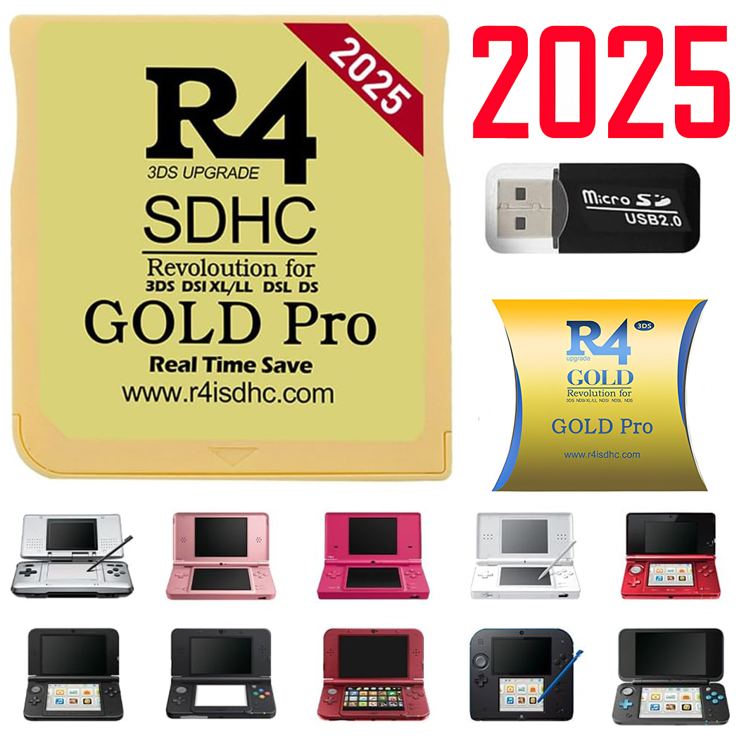 3DS　DS　カセット Ds Games New Nintendo 3ds Xl R4 R4I-SDHC 3DS RTS For DSi For 3DSLL N-