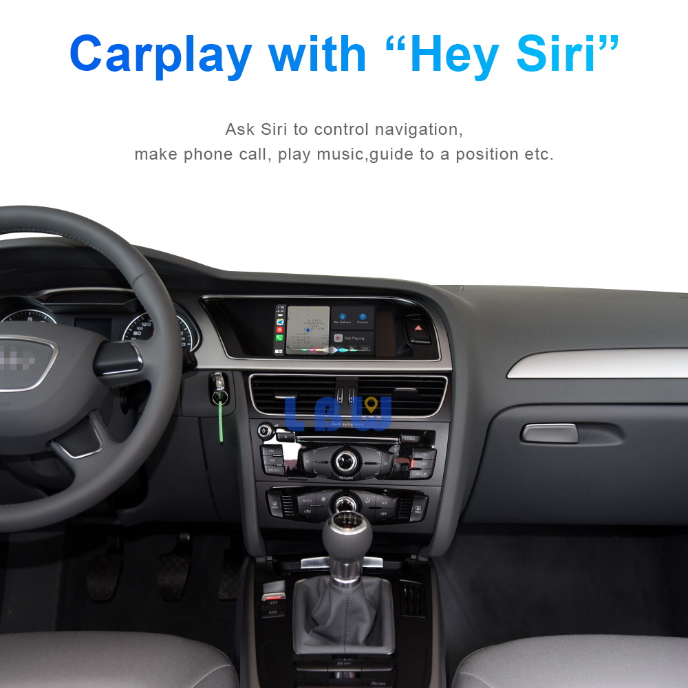 Wireless Carplay MMI 3G Android Auto Retrofit Interface Box For Audi A4 A5  Q5