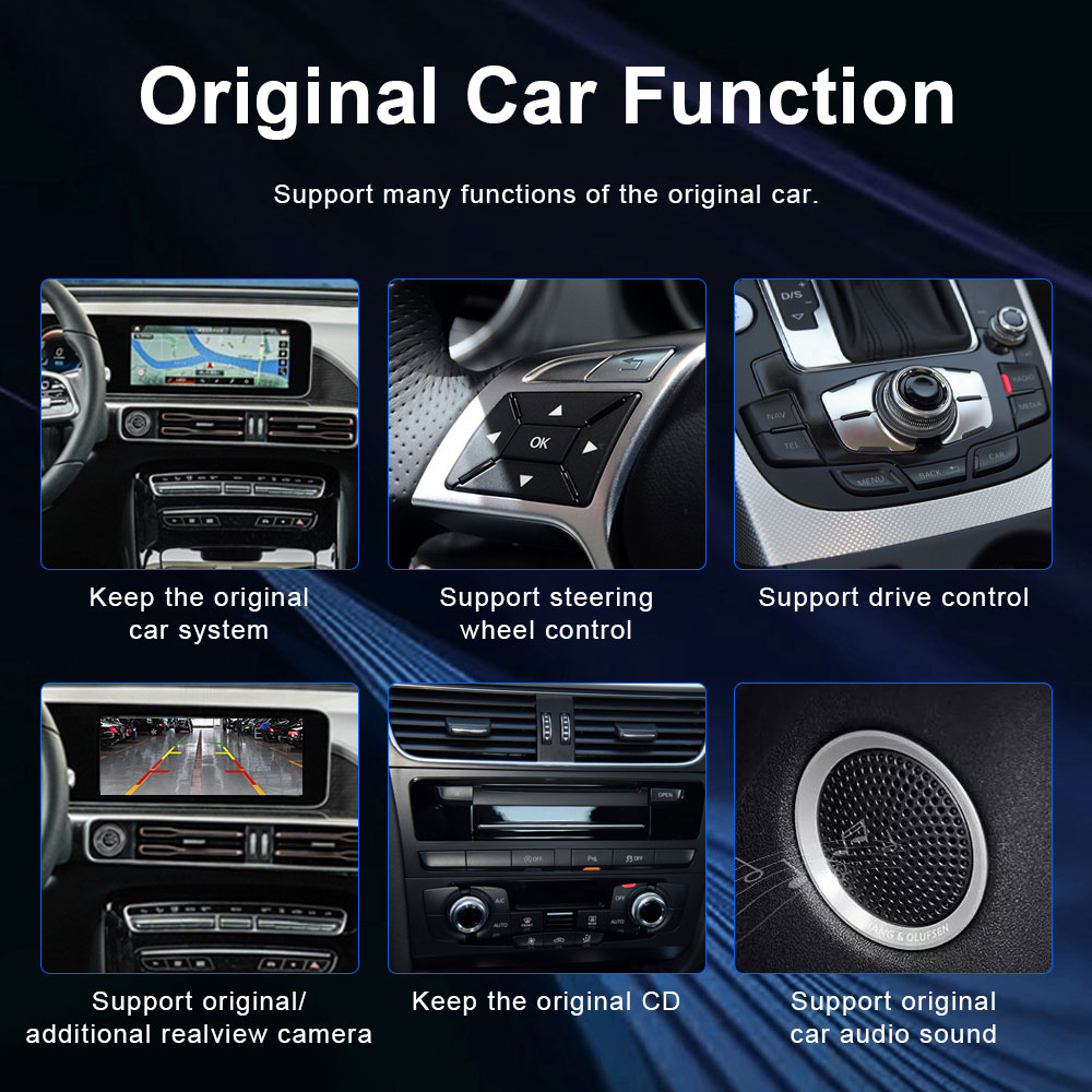 ANDROID - nao. NTG 6.0 Car Android Box Qualcomm Wifi 4G Network 8G+128GB