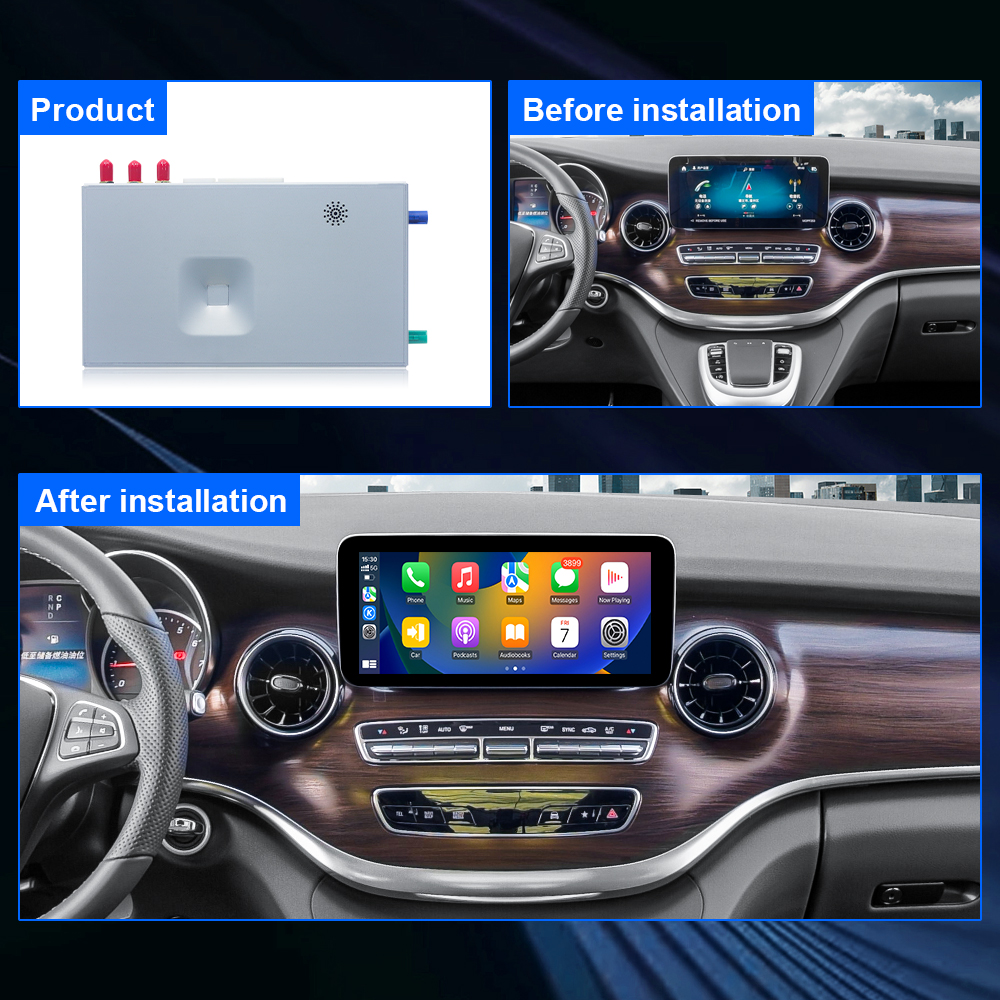 Qualcomm NTG 6.0 Android Decoder Box Navi Wifi For Mercedes