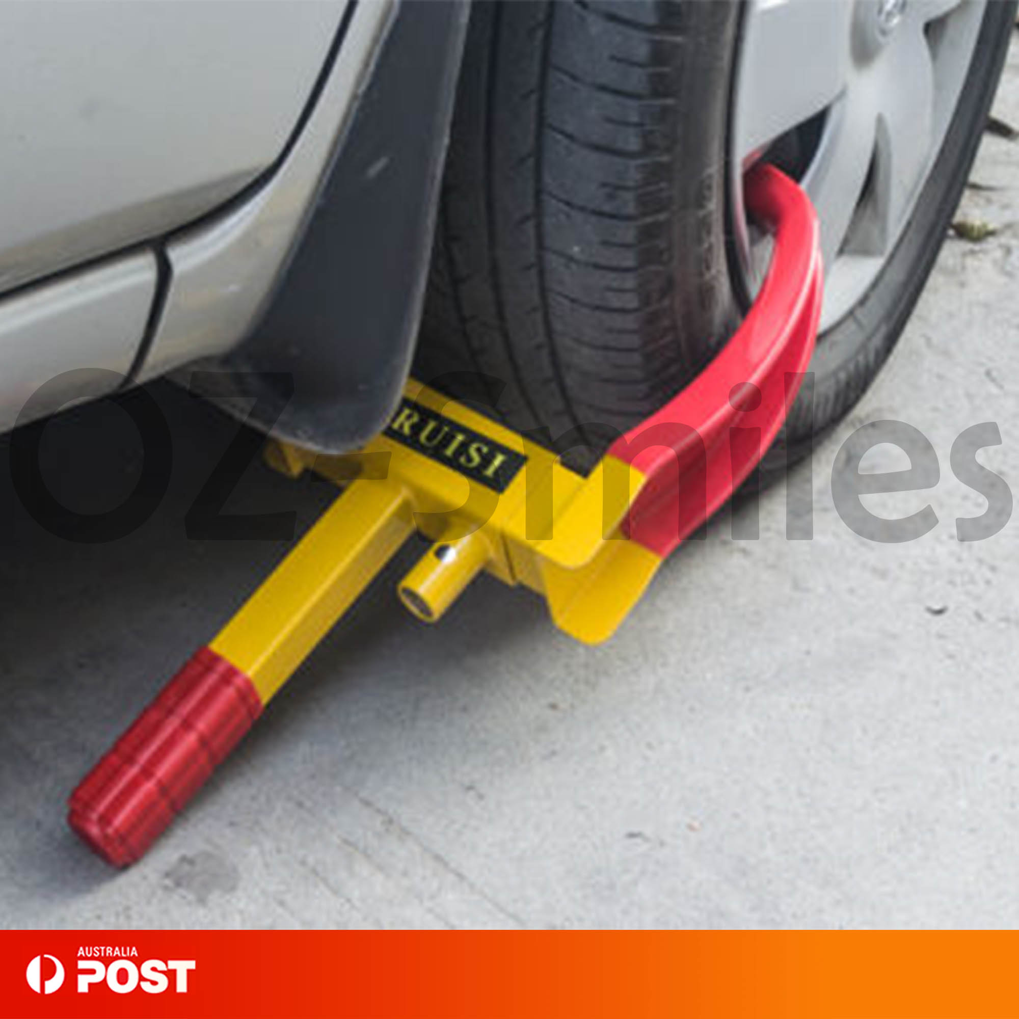 Wheel Clamp Lock Heavy Duty Vehicle Caravan Car Security Antitheft