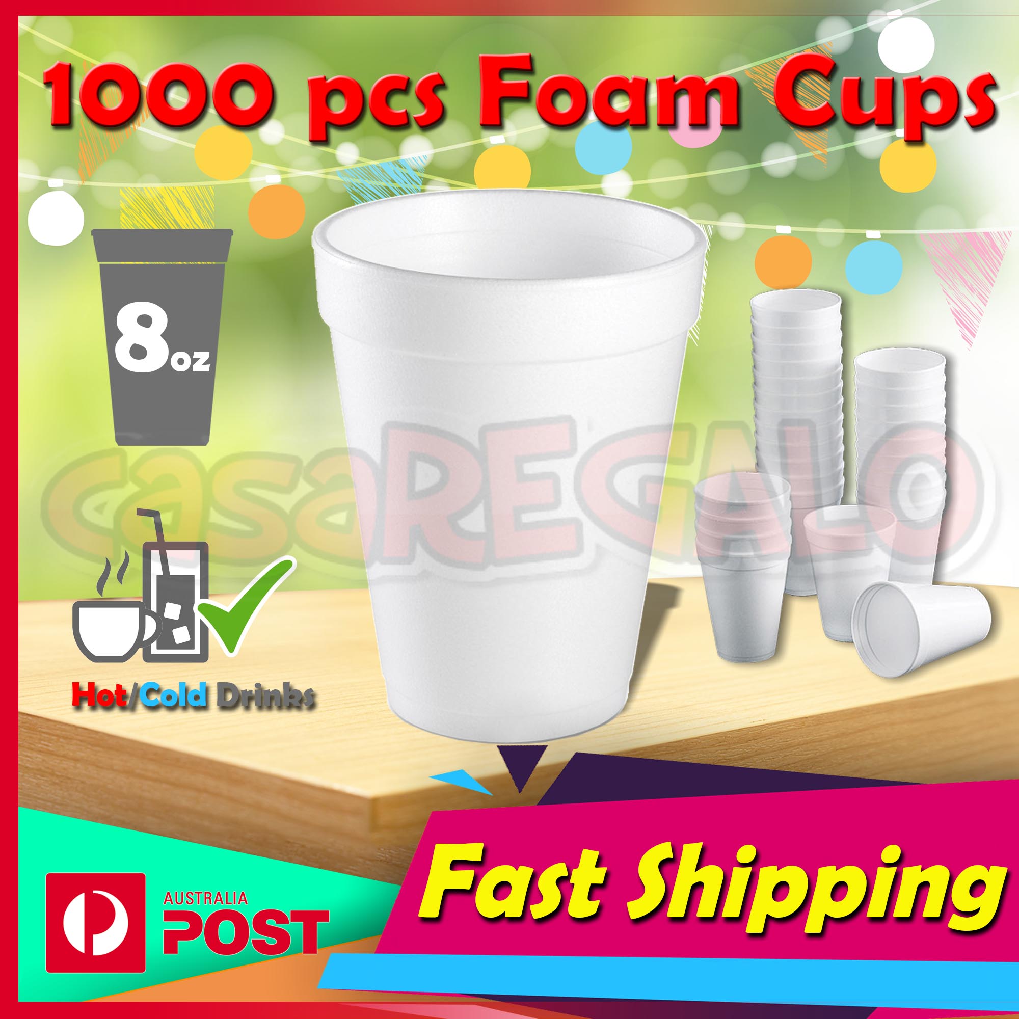 foam disposable cups