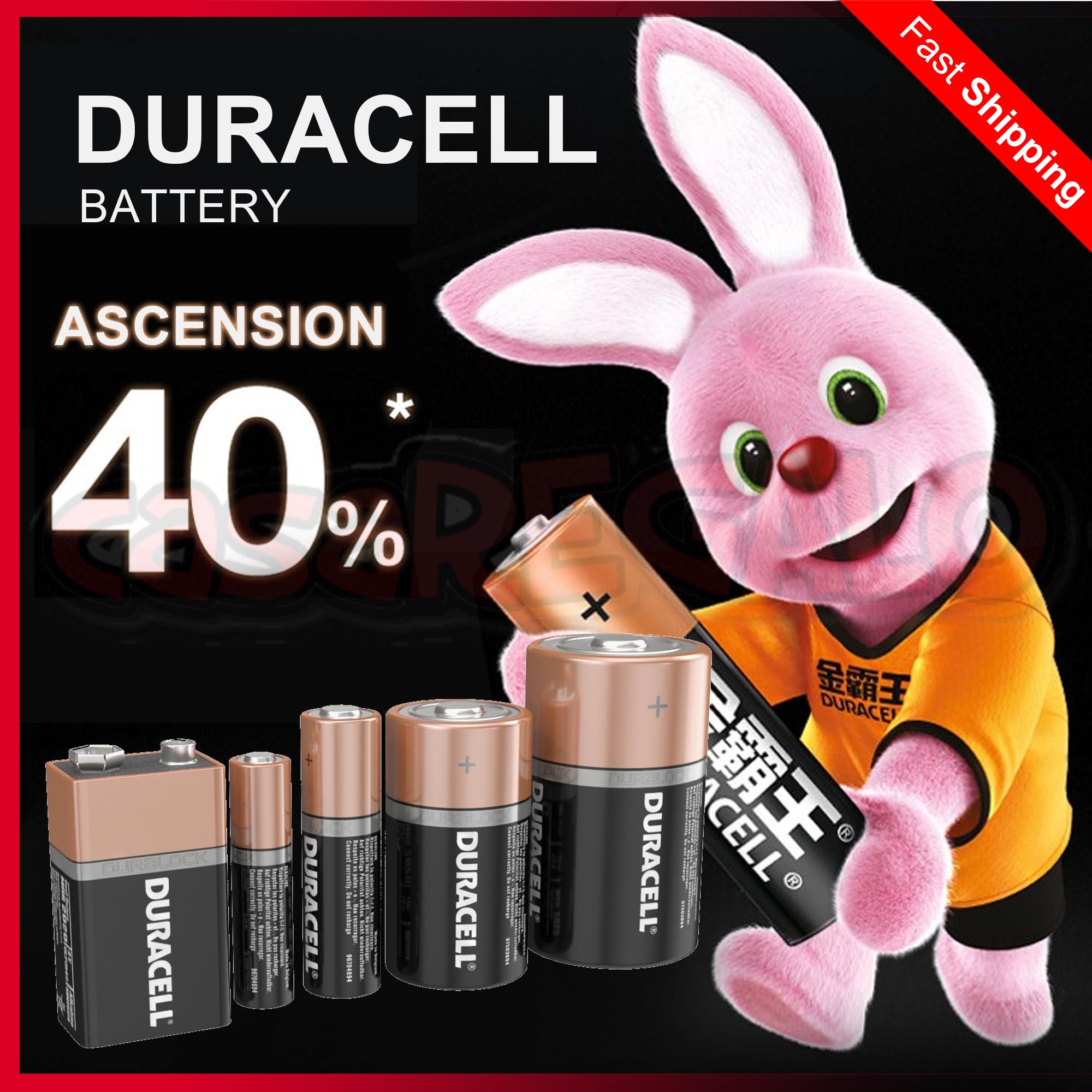Duracell AA AAA 9V C D Battery 1.5V Duralock Batteries Longest eBay