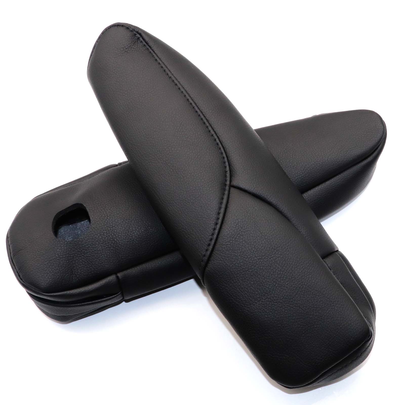 Leather Front Seat Armrest Replacement Cover fit for Honda CRV 200709